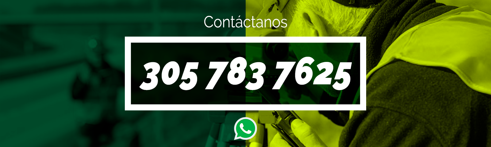 Atención unicamente al celular: 305 783 7625